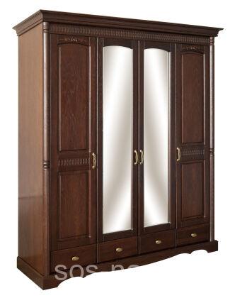 Шкаф для одежды 4д Паола 2581-01 БМ671